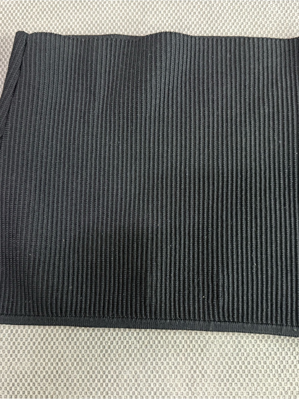 Babaton Women’s Black Ribbed tube top, size small